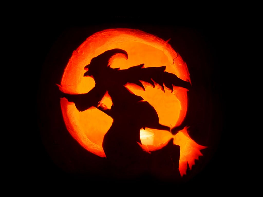 Pumpkin Carving Designs Witch Pumpkin Carving Designs Witch