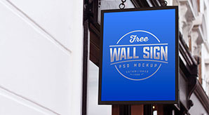 Free-Wall-Mounted-Classic-Sign-Mockup-PSD-3