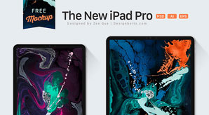 The-New-iPad-Pro-Mockup-PSD-2018