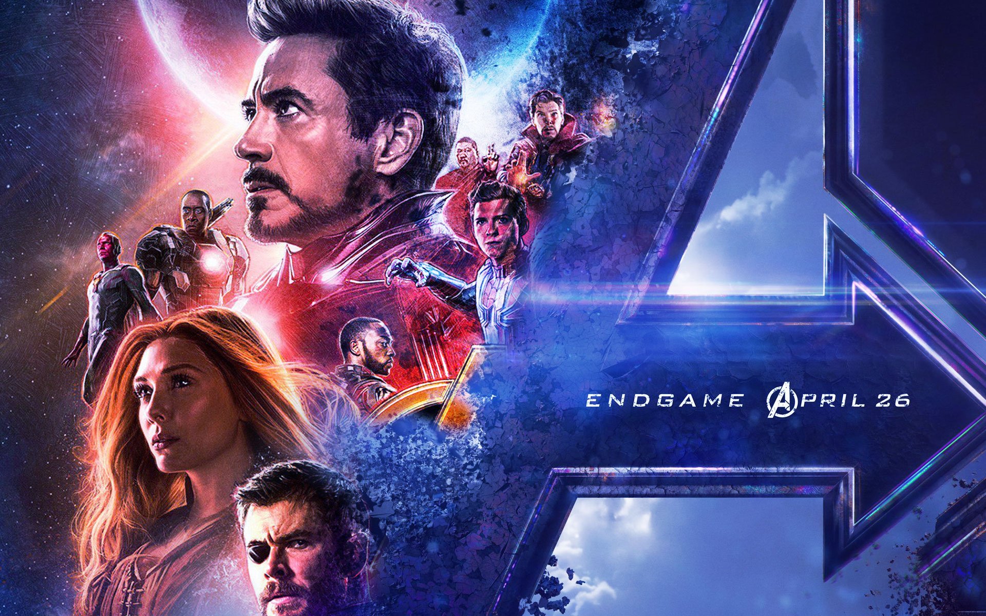 Avengers Endgame Desktop Wallpaper Play Movies One