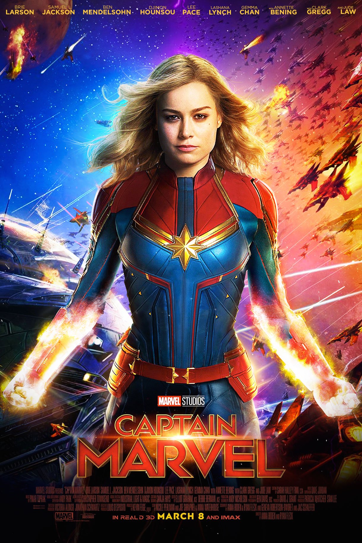 Captain Marvel Movie (2019) Wallpapers HD, Cast, Release