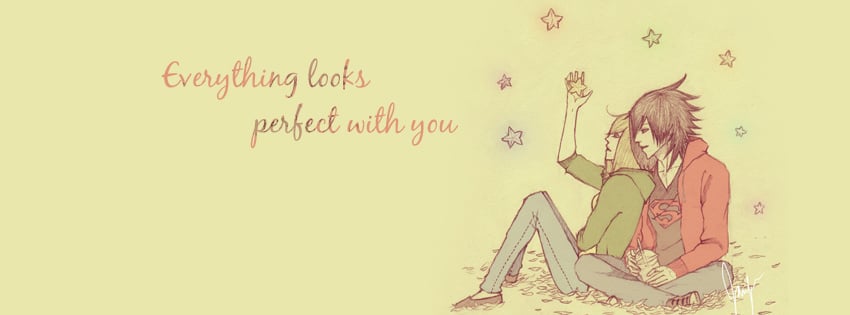 cute love quotes for facebook cover photo