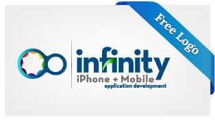 Free-Vector-Infinity-iphone-mobile-application-development-Logo-Download-F