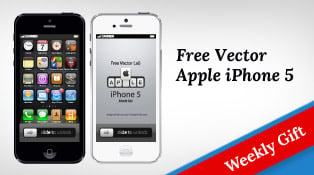 Free-Vector-Apple-iPhone-5-Mock-Up