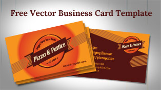 Free-Vector-Pizza-&-Pattice-Business-Card-Design-Template