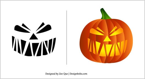 Halloween-2012-Pumpkin-Carving-Patterns-15-Scary-Stencils-Template