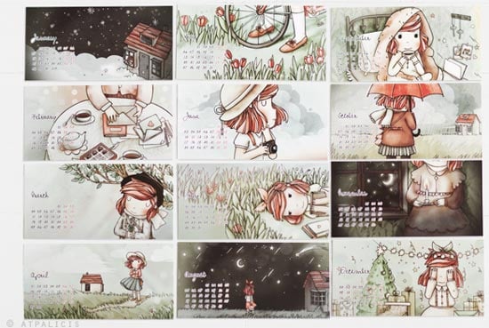 Cute-colorful-illustrated-2013-calendar-design-2