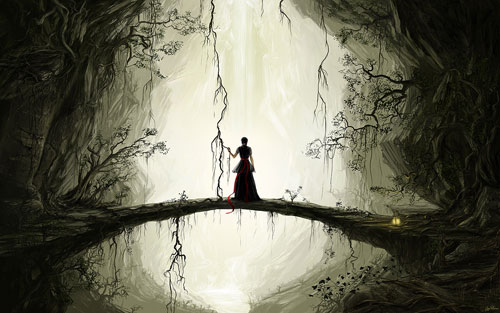 The_Bridge_Digital-Art-HD-Wallpaper