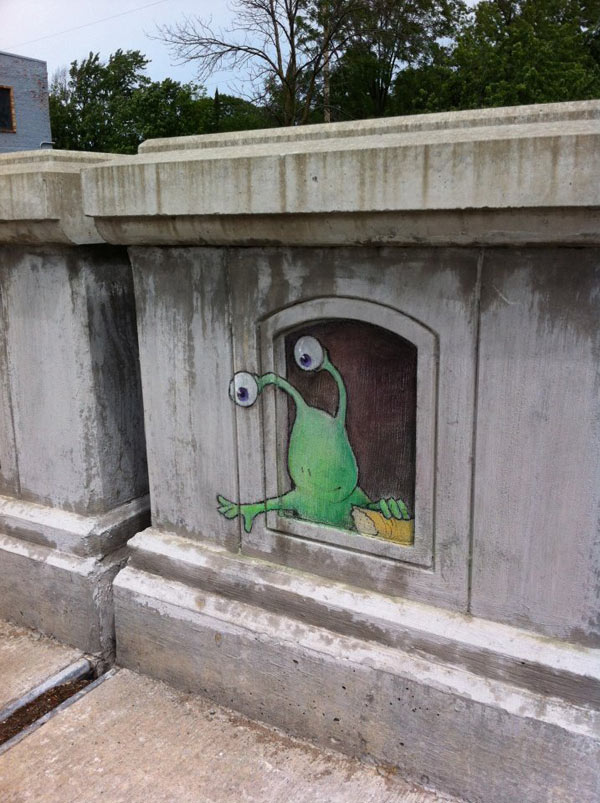 Amazing-Street-art-of-David-Zinn-Sluggo (24)