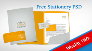 Free Stationery Mock-up PSD Template Letterhead, Business Card, Folder & Envelop