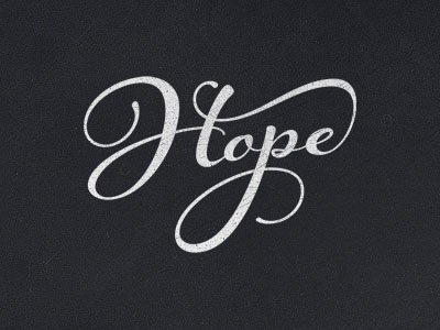 Beautiful-typography-Hope-logo-design