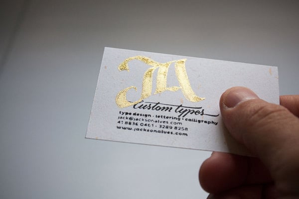 JA-Custom-Types-logo-&-business-card-design