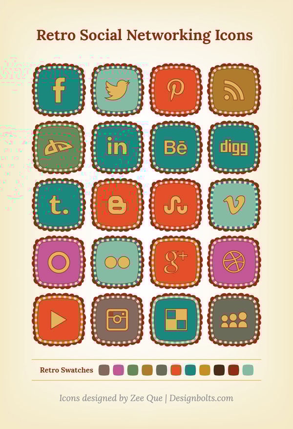 Retro-social-networking-icons-ver-3