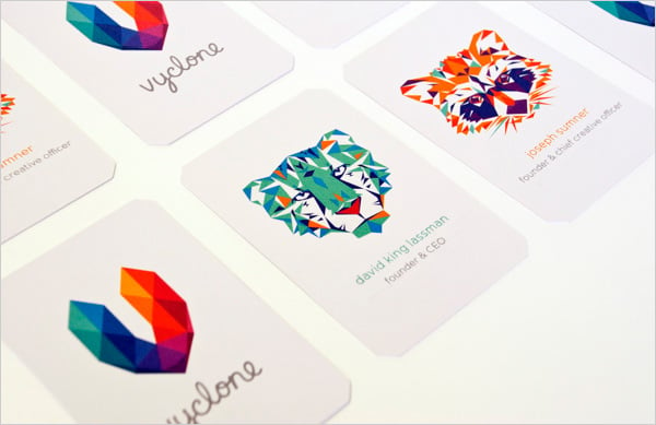 Vyclone-social-video-platform-company-business-card-inspiration