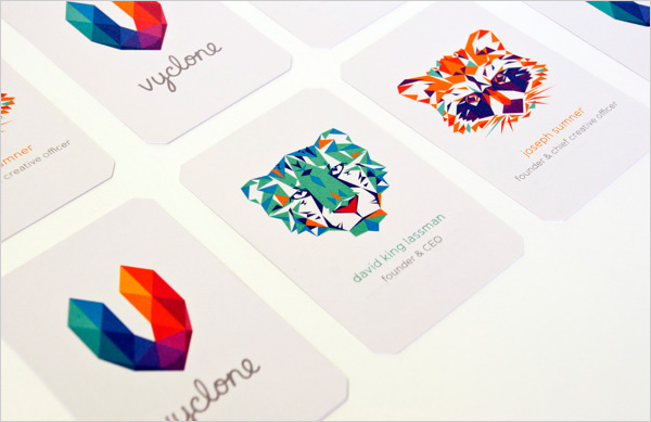 Vyclone-social-video-platform-company-business-card-inspiration