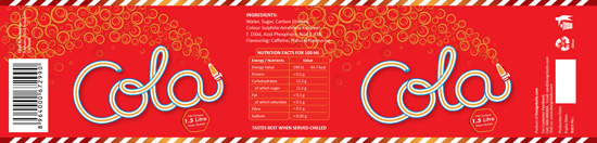 Cola-Label-Design