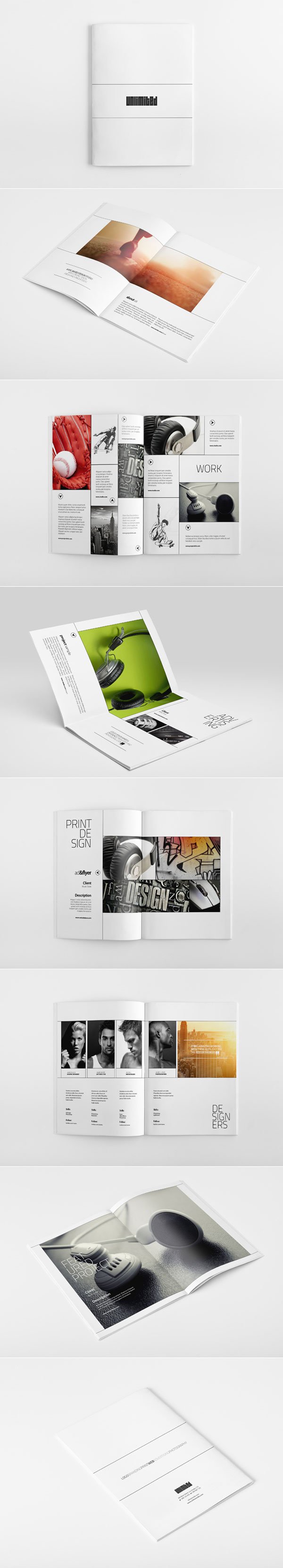Simple Yet Beautiful Brochure Design Inspiration Templates