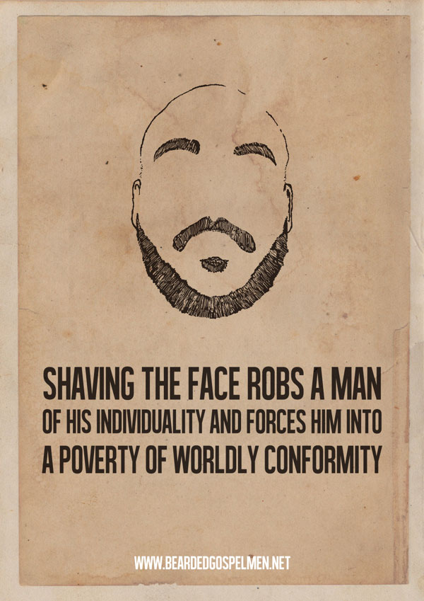 A Beard Man is a Real Man  Quotes Posters