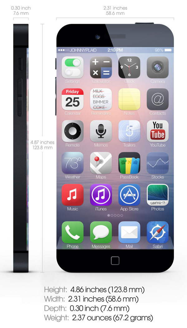 A Beautiful Concept Design For Iphone 6
