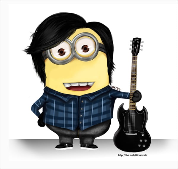 Funny-Minion-Rock-Style