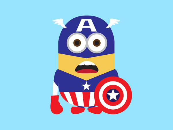 Minion-Captain-America