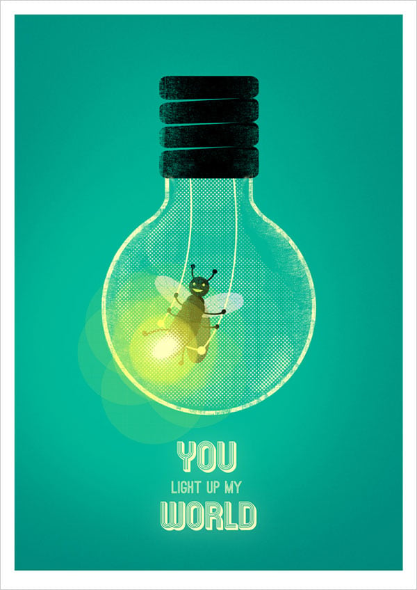 Creative Illustration Posters with quotes of famous people 11