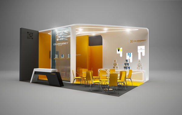 25 Innovative 3D Exhibition Designs, Display Stands &amp; Booth Collection