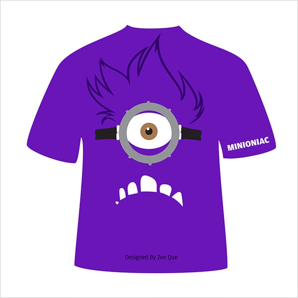 Download 3 Free Vector Minion T-Shirt Designs In (.ai, .eps) Format | Weekly Gift