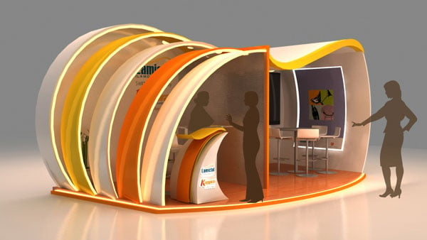 25 Innovative 3d Exhibition Designs Display Stands Booth Collection