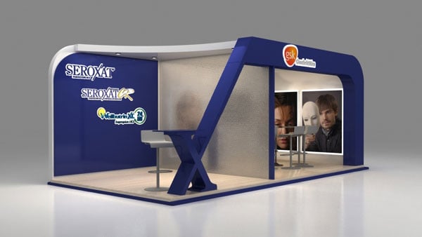 Exhibition Stall Design 3d Model Free Download