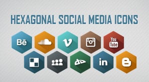 Hexagonal-Free-Social-Media-Icons-2014-f