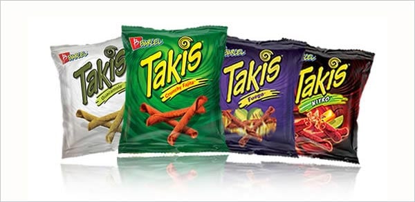 30. Takis Chips Packaging.