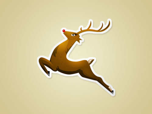 Free-reindeer-Christmas-Icon