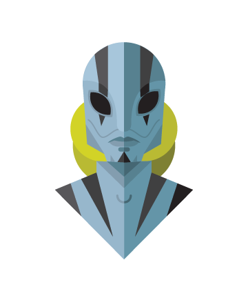 Abe-Sapien-Hell-boy-character-flat-design