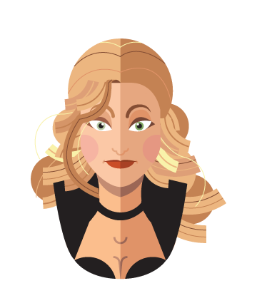 Black-Canary-Flat-Design