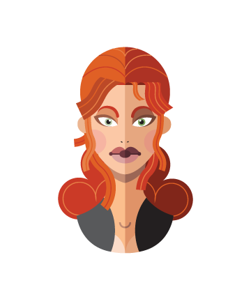 Black-Widow-Flat-Design