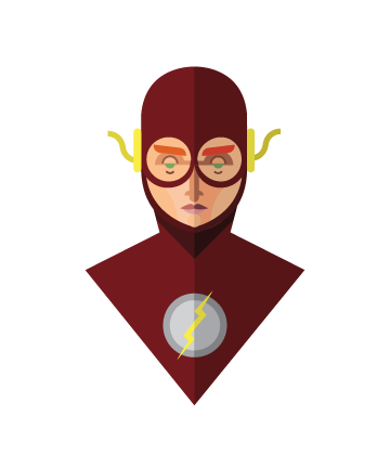 Flash-flat-design