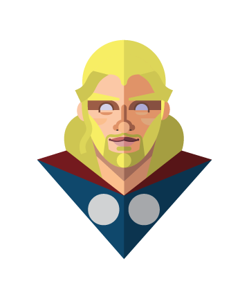 Thor-Flat-Design