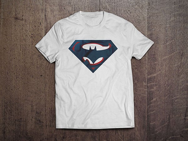 Batman-vs-superman-t-shirt-design