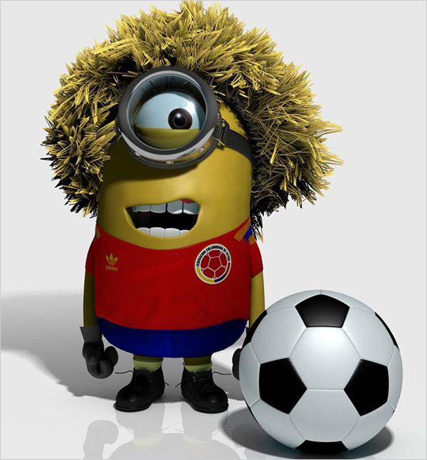  El pibe footballer Minion