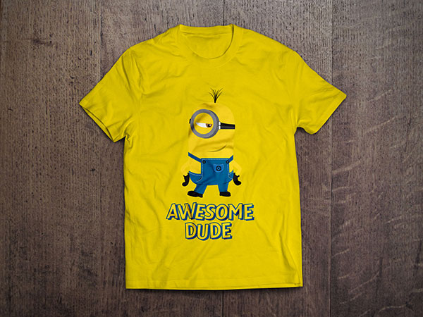 Minion-T-shirts-design-yellow-t-shirt-2