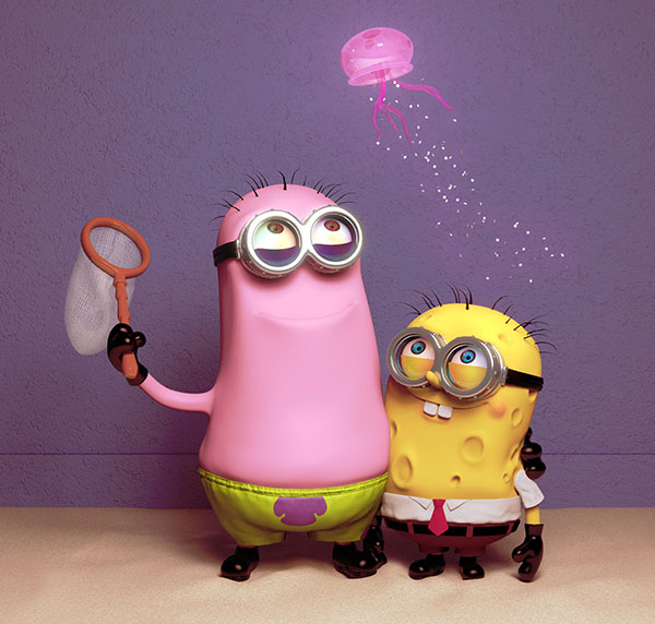 Sponge-and-Patrick-Minion