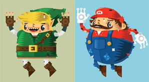 Amazing-Vector-Art-Character-Designs-by-Mercedes-Crespo