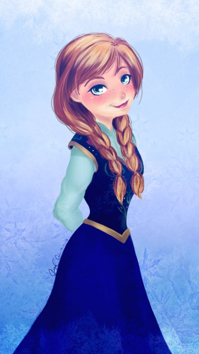 Frozen Elsa Anna Digital Fan Art Wallpapers