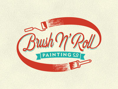 20 Beautiful Examples of Paint Effect & Water Color in Logo Design