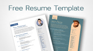 Free-Simple-Resume-template-in-vector-format