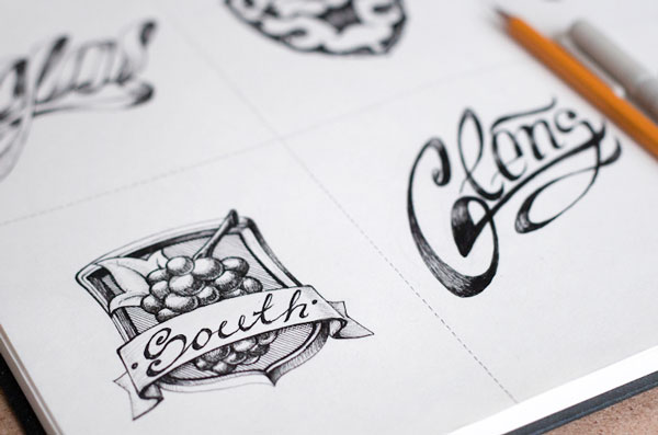 Famous Logos Sketch  follow  UI Developer Code  Facebook