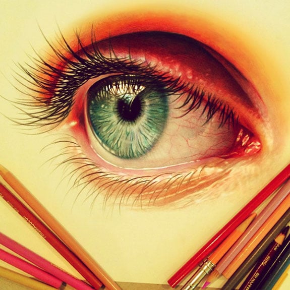 Amazing Colored Pencil Drawings by Davidson Designbolts