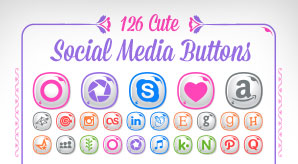 126-Free-Social-Media-Buttons-256-Px-PNGs-&-Vector-Ai-File