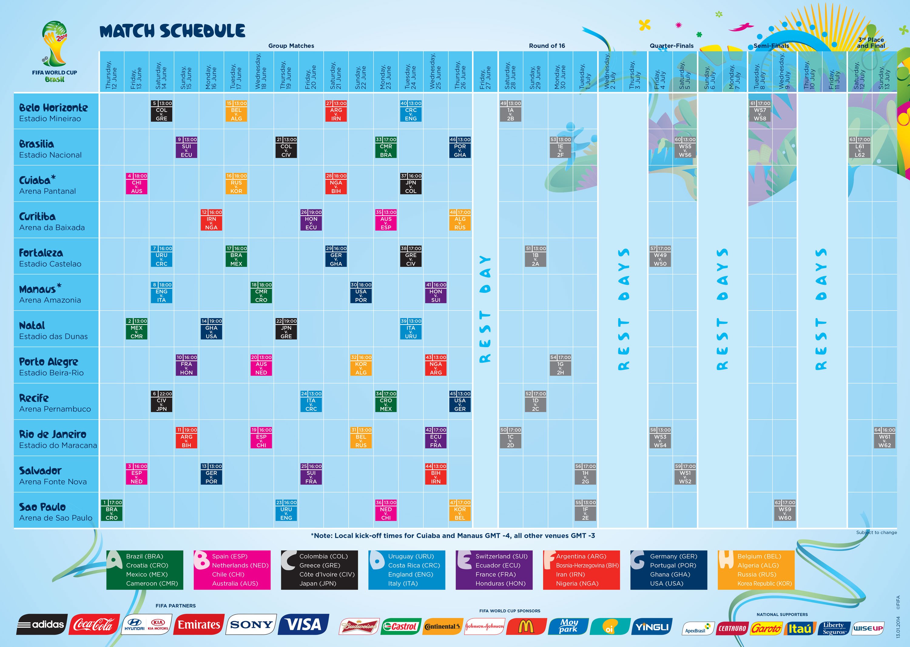 World cup matches. ЧМ 2014 календарь. FIFA World Cup Schedule. World Cup 2014 Schedule.